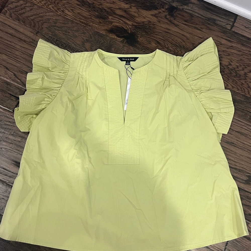 Strut & Bolt Lime Top